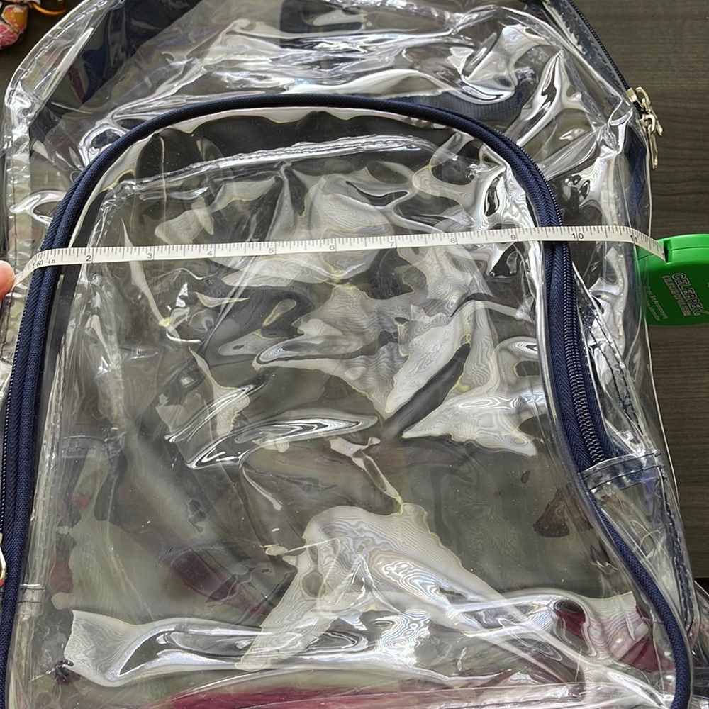 Clear back pack - Picture 9 of 10